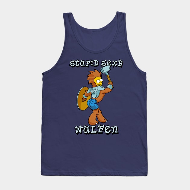 Stupid Sexy Wulfen Tank Top by JXG